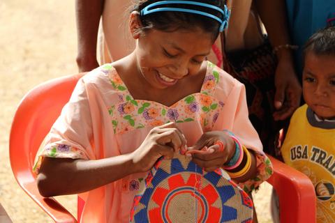 Wayuu Girl, taken by CASTELLANO