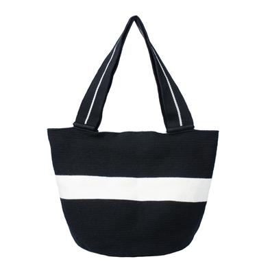 Maleiwa Tote Bag - Black White